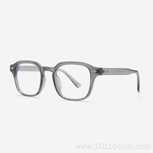 Rectangular PC or CP Unisex Blue Light Glasses